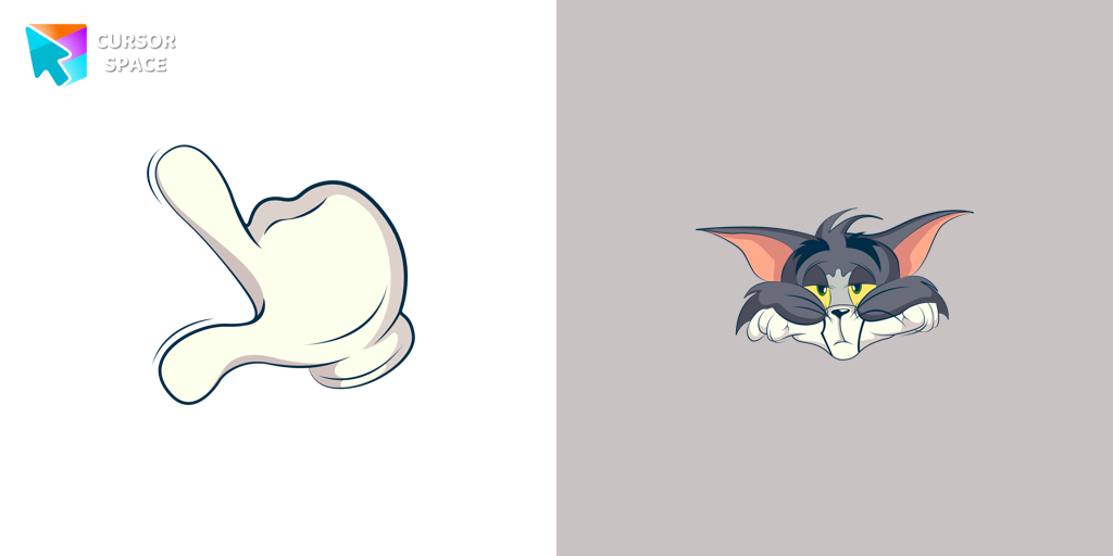 Custom Cursor Bored Tom